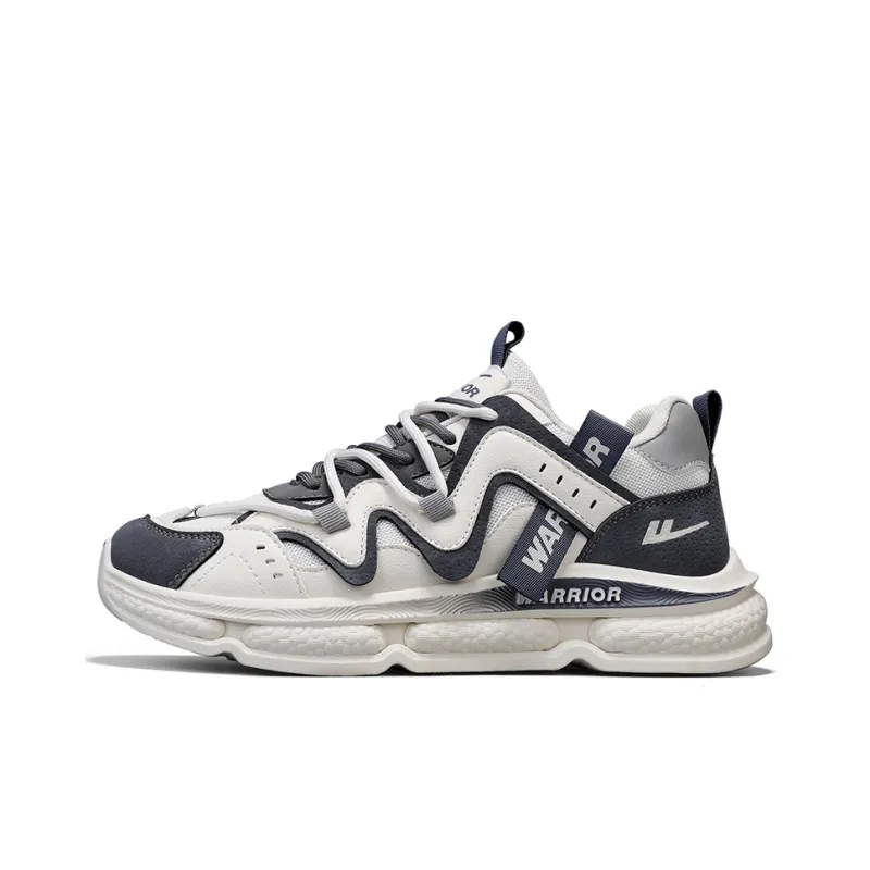Warrior Durable Lightweight Cushioning Low Top Chunky Sneakers Men's-7