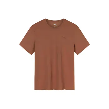 CHAOJIANTA T Shirt Men's Cinnabar Chestnut