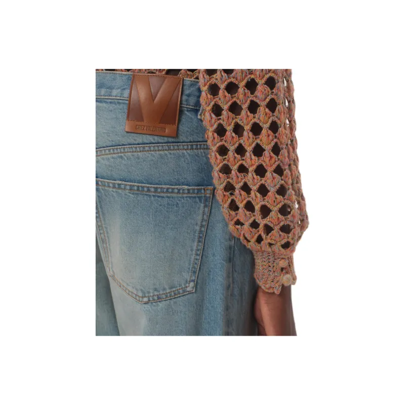 Valentino SS25 Jeans Men's Blue-6