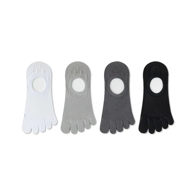 JIAZINI No Show Socks Men's 4 Pack-4