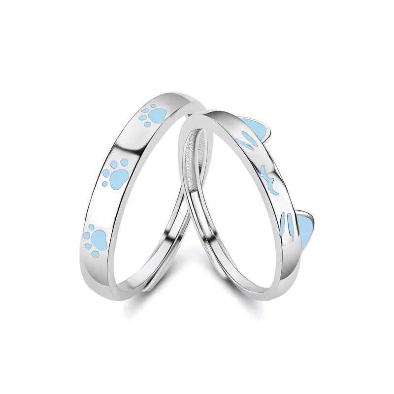 The Years Are Quiet Alloy Rings Unisex-4