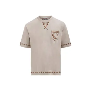 TRUE RELIGION SS24 T Shirt Unisex Apricot