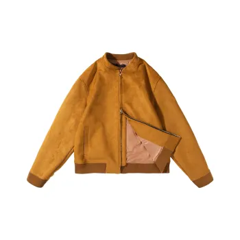 DKPD Spring Fall Jackets & Coats Unisex Ginger Yellow