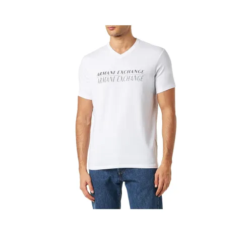 ARMANI EXCHANGEAE SS23 T Shirt Men's White
