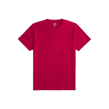Hollister T-Shirts Men Red