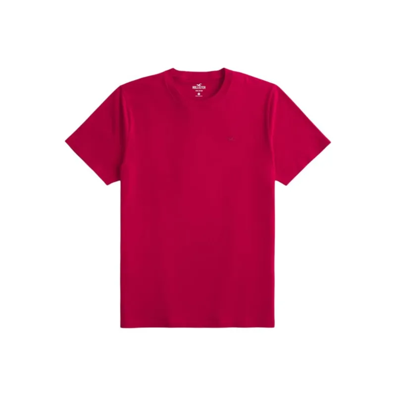 Hollister T-Shirts Men Red-0