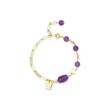 JUICY GRAPE Crystal Jade Bracelets Women's