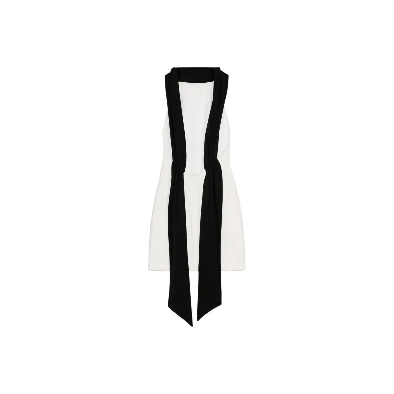 ZARA Sleeveless Dress Women's White-1