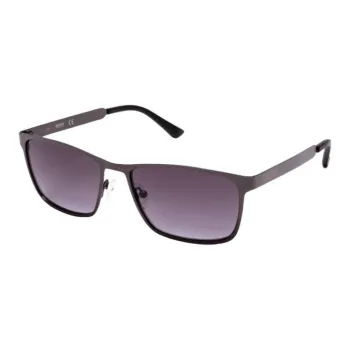 KENNETH COLE Metal Rectangular Sunglasses Unisex Black