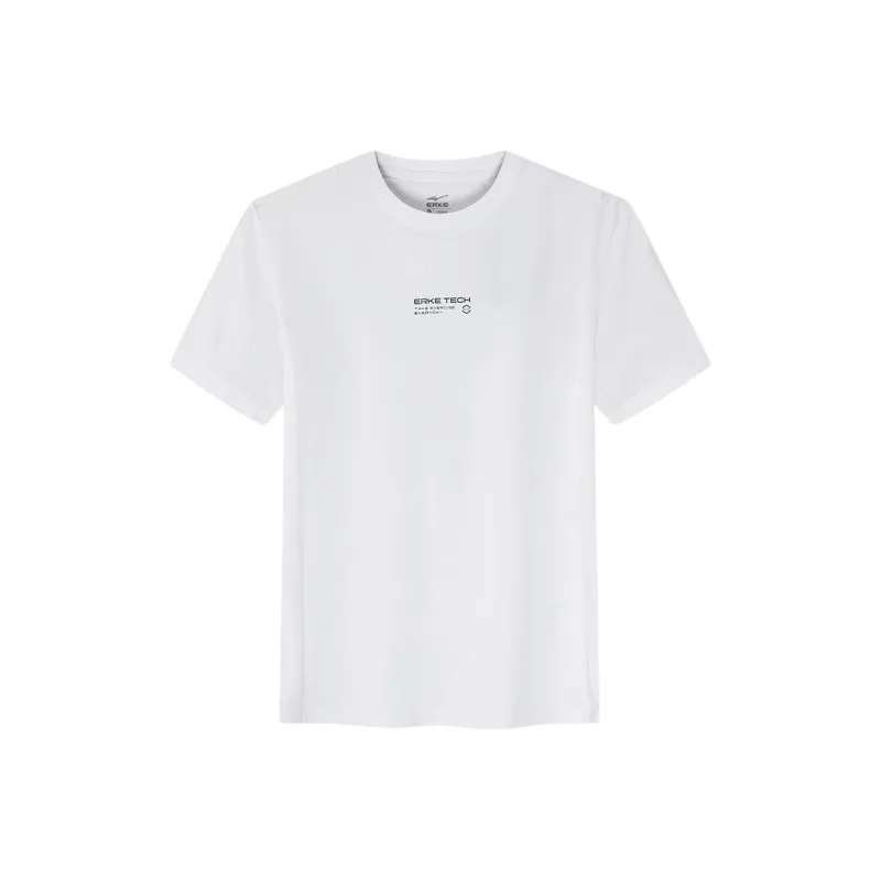 Erke Variety Training Collection T Shirt Men's True White-0