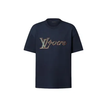 LOUIS VUITTON 1AGHXT Embroidered Short Sleeved T Shirt