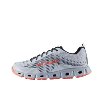 Columbia Strap Cushioning Support Low Top Outdoor Shoes Men's Gray