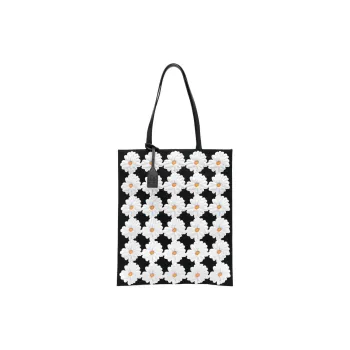 MOSCHINO Floral appliqué Tote Bag