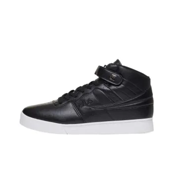 FILA VULC 13 DISTRESS High Top Skateboard Shoes Men's Black White