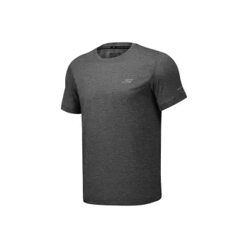 Skechers GODRI SS25 T Shirt Men's Carbon Black/0018