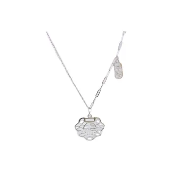 FROMLOVER 925 Sterling Silver Necklaces Women's