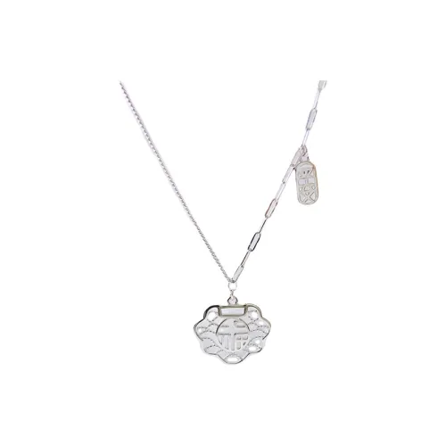 FROMLOVER 925 Sterling Silver Necklaces Women's