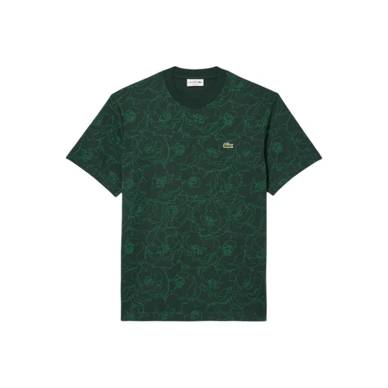 LACOSTE T Shirt Men's Medium Pea Green-0