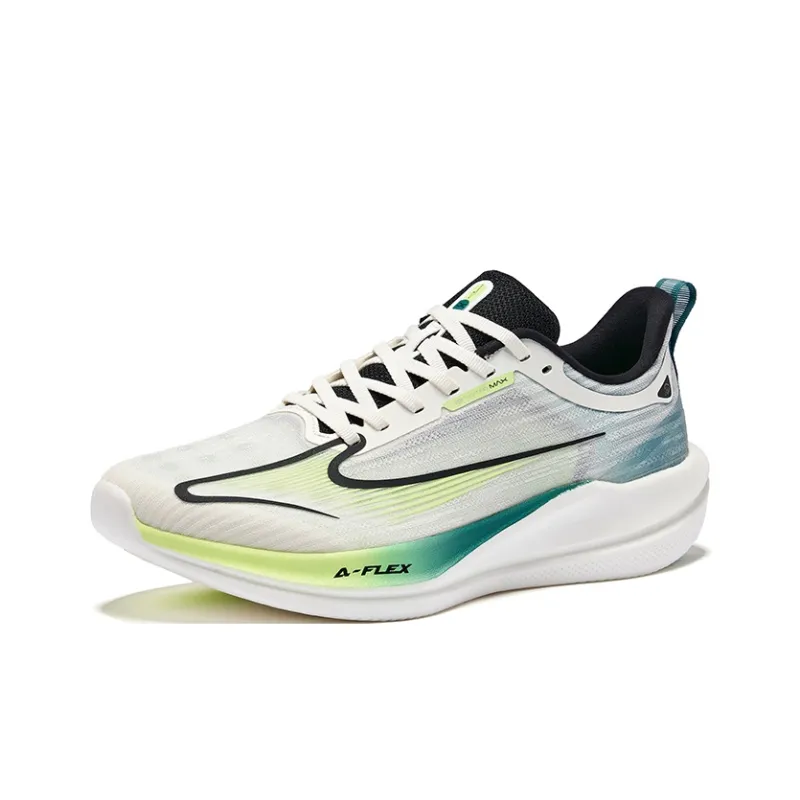 Erke Water Float 6MAX Durable Breathable Low Top Casual Running Shoes Men's White Blue Yellow-2