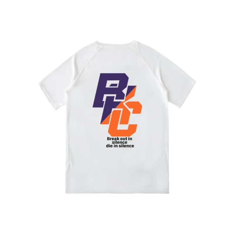 BKCXZICE Sports T Shirt Gradient Color Scheme Running Fitness Crew Neck Basketball Jerseys Unisex-46