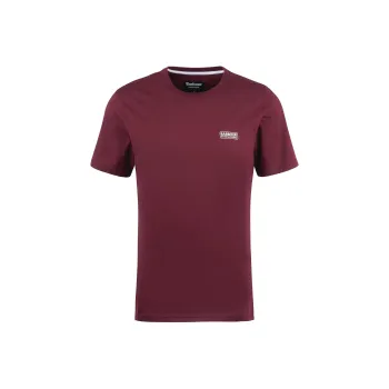 BARBOUR T-Shirts Men Burgundy