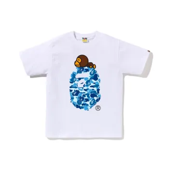 A BATHING APE Abc Milo On Ape Head Tee