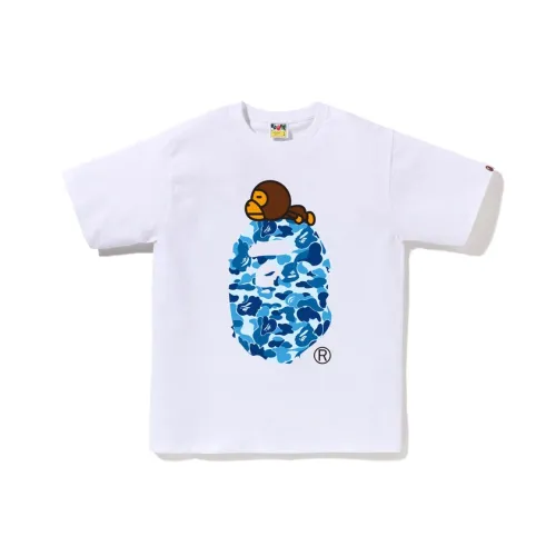 A BATHING APE 1st Camo Milo On Big Ape Tee