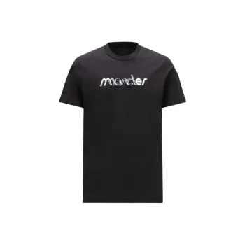 Moncler Raised logo Cotton T shirt