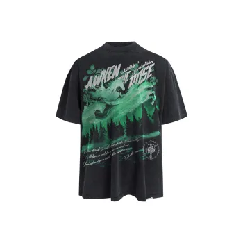 AWAKEN THE ROSE T Shirt Unisex Black