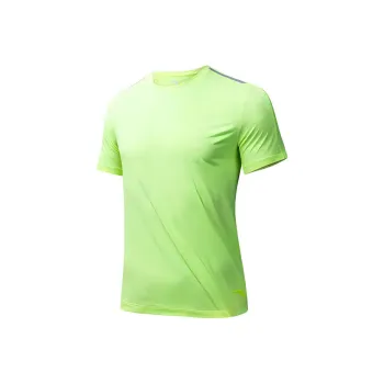CHAOJIANTA T Shirt Men's Neon Frequency Green