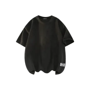 JEANSWEST T Shirt Unisex Gray Purple
