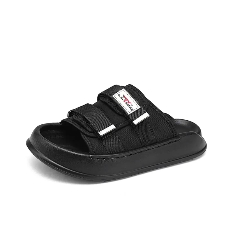 G.N.SHIJIA Quiet Slip Resistant Odor Resistant Abrasion Resistant Slide Slippers Men's-2