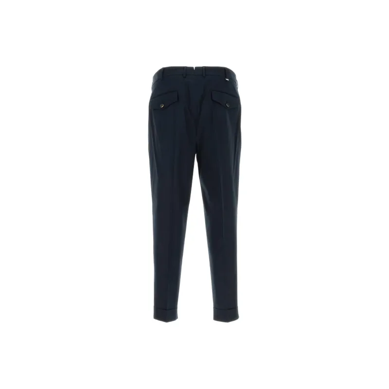 PT Pantaloni Torino Casual Pants Men's Midnight Blue-1