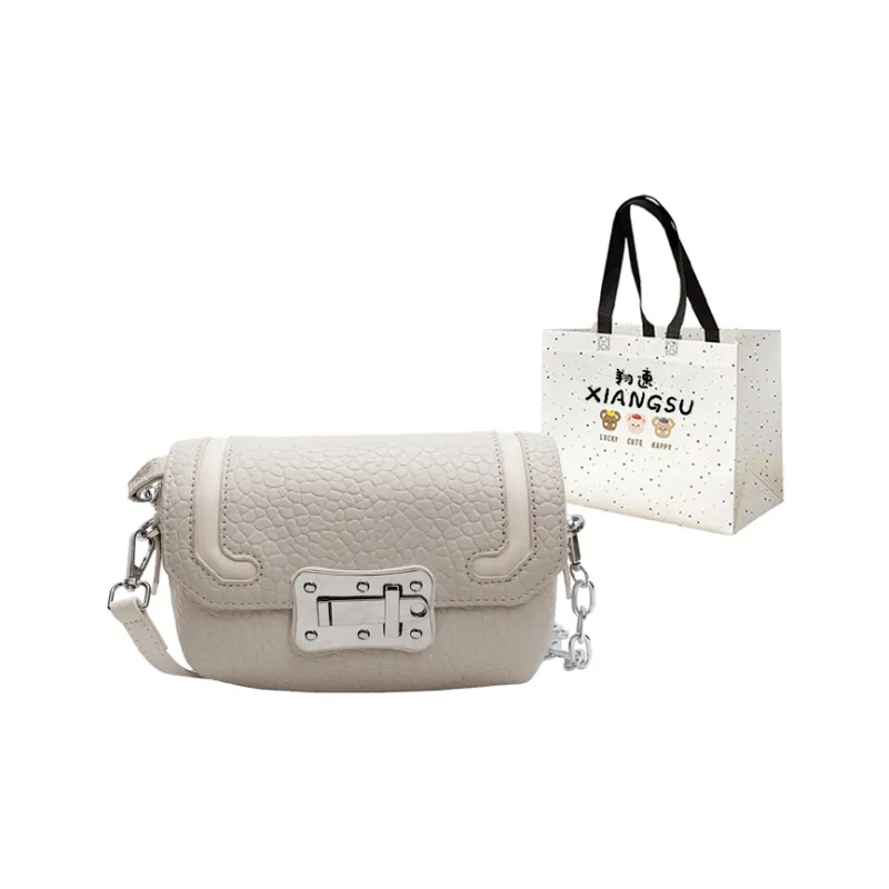 XIANGSU PU Shoulder Bag Regular Women's Gray/Black/Brown-6