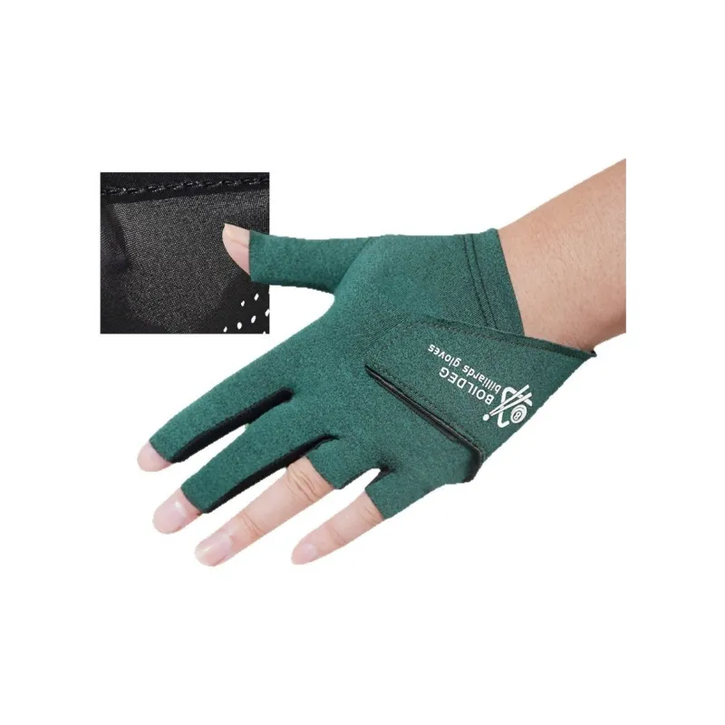 BOODUN Billiards Three Finger Gloves Left Hand 1 Pack Unisex-2