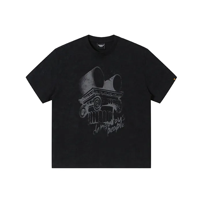 DANGEROUSPEOPLE T Shirt Unisex Black-0