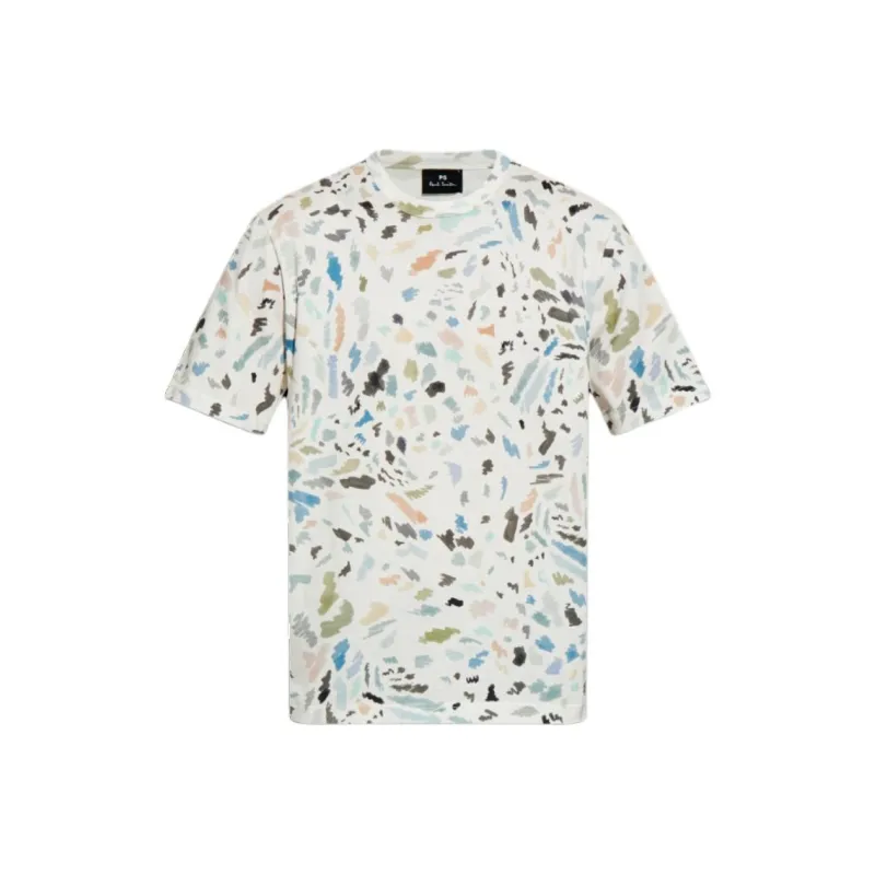Ps Paul Smith Printed Crewneck T Shirt-0