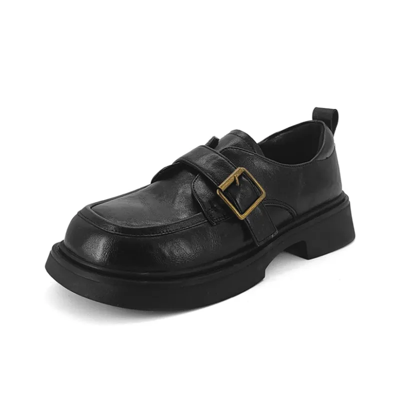 Xuanbaihui Loafers Women's Black/Brown-1