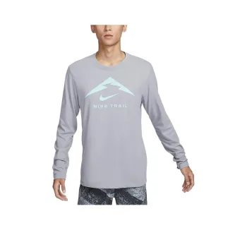 Nike Dri Fit T Shirt Men's Concrete Gray