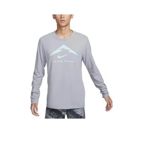 Nike Dri Fit T Shirt Men's Concrete Gray