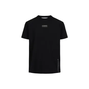 Iceberg Logo patch T shirt