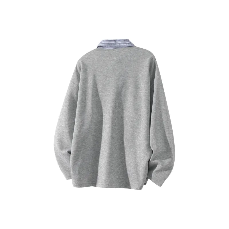 Tre Club Polo Shirt Unisex Light Gray-1