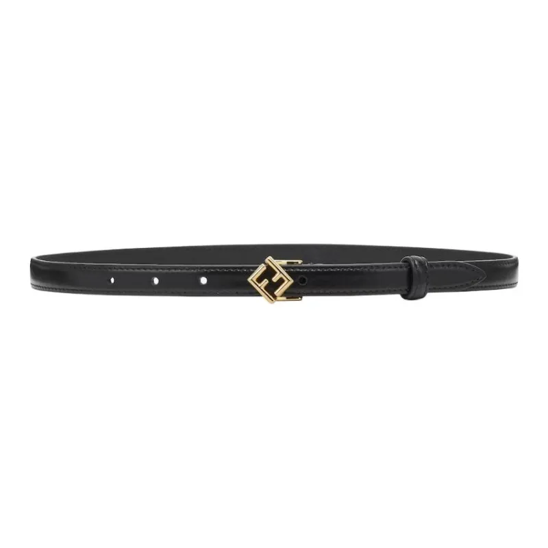 FENDI Logo Plaque Buckled Belt-0