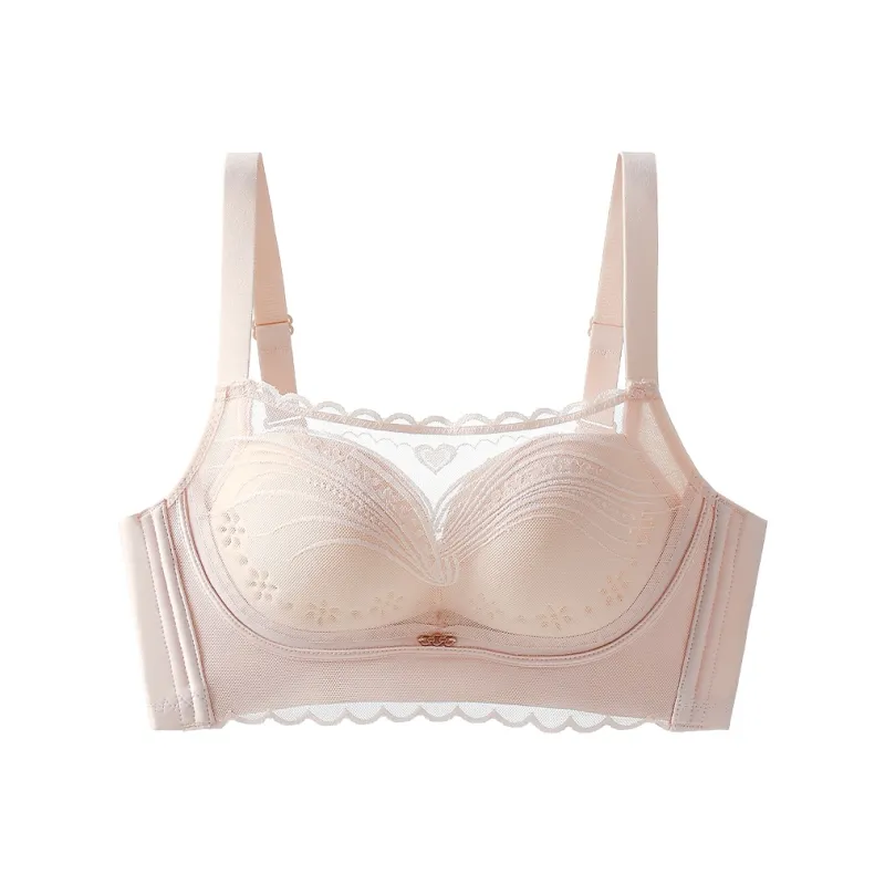 MADALLO Bra Women's 2 Pack Pink Purple-11