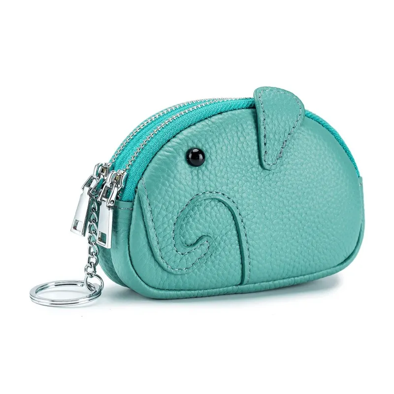Tong Tong Rabbit Top Grain Cow Leather Coin Purse Regular Women's Multicolor-48