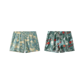 Qiao Ni Tong Boxer Shorts Men's Combo Set