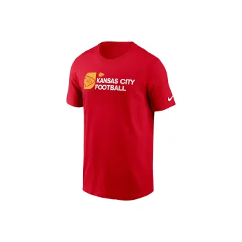 Nike Kansas City Chiefs Team Outline Essential T Shirt Men's Nike Nfl T Shirt