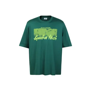 GUUKA TECH T Shirt Unisex Dark Green