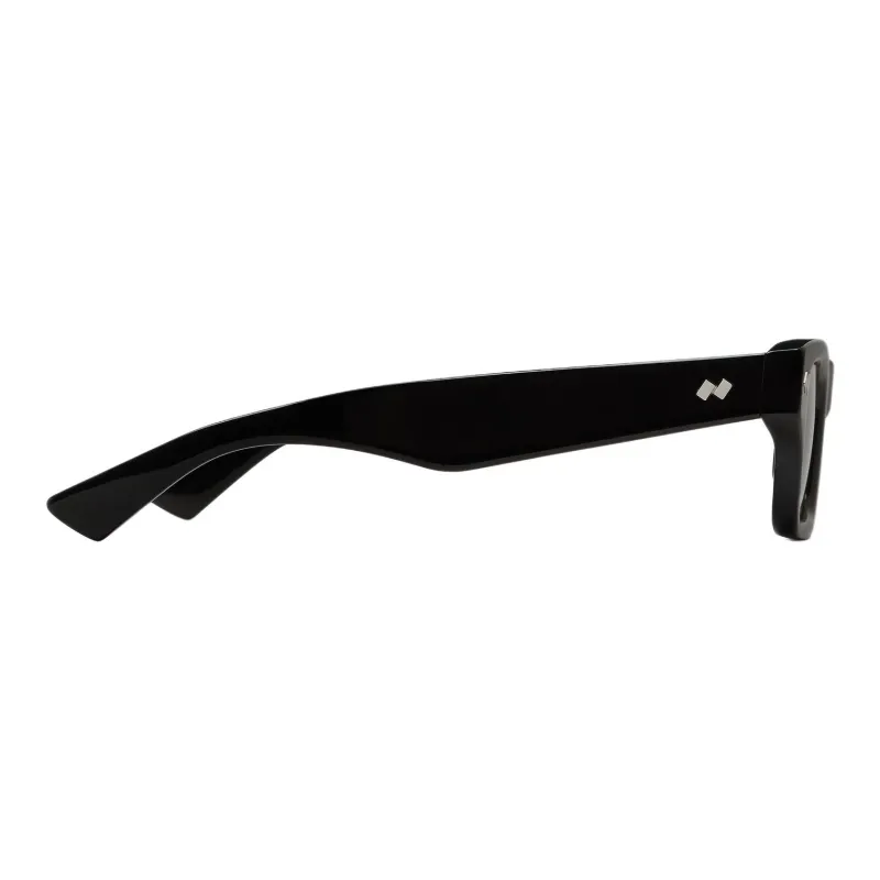 Bottega Veneta Polyamide Acetate Recycled Acetate Square Sunglasses Women's Black-2