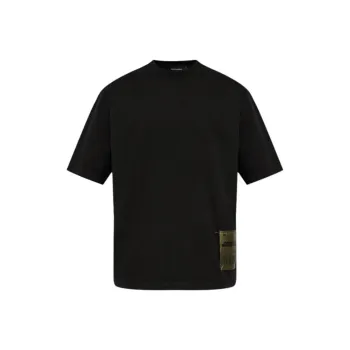 DSQUARED 2 Logo Patch Crewneck T Shirt